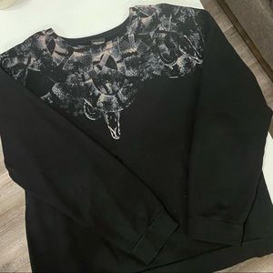 Marcelo Burlon County of Milan Snake Print Sweatshirt